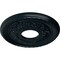 Ekena Millwork Palmetto Ceiling Medallion (Fits Canopies up to 4 7/8"), 12 1/8"OD x 3 1/2"ID x 1"P, Night Shade CM12PMNSF - alternate 3